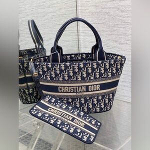 Dior Oblique Jacquard Tote Bag